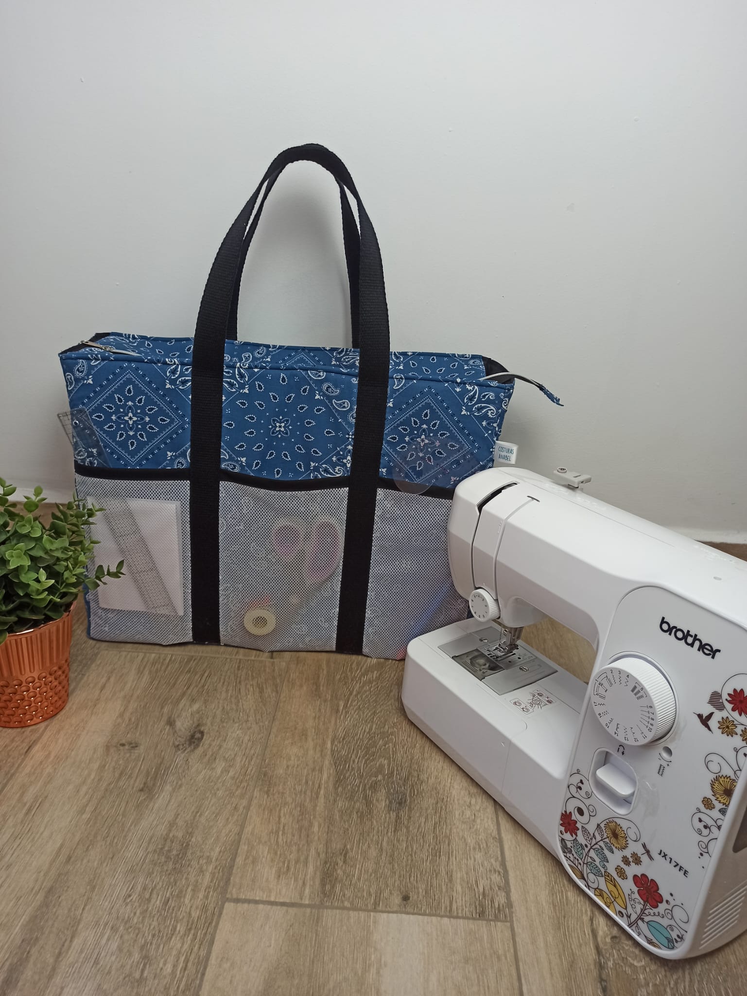 Bolso para transportar la máquina de coser - Imagen 1